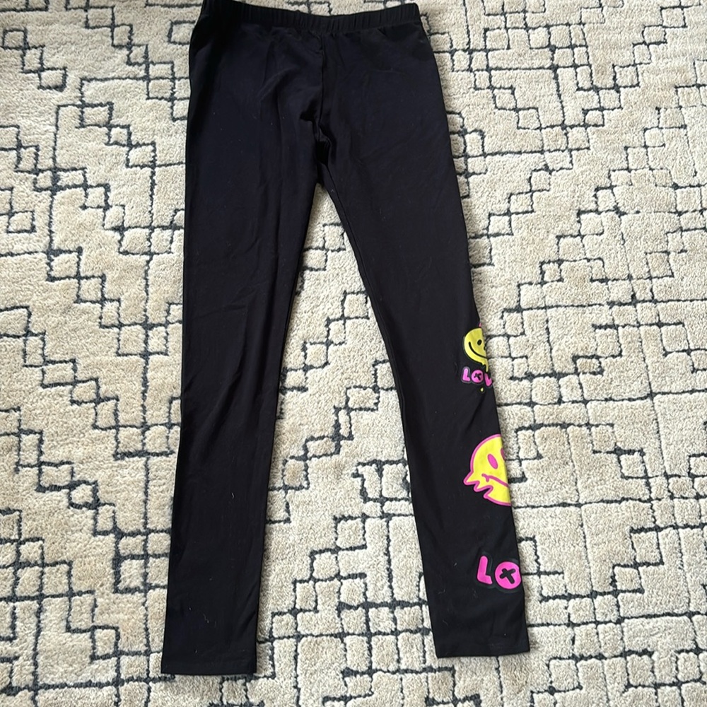 NWT Leggings with Emoji Design Size L